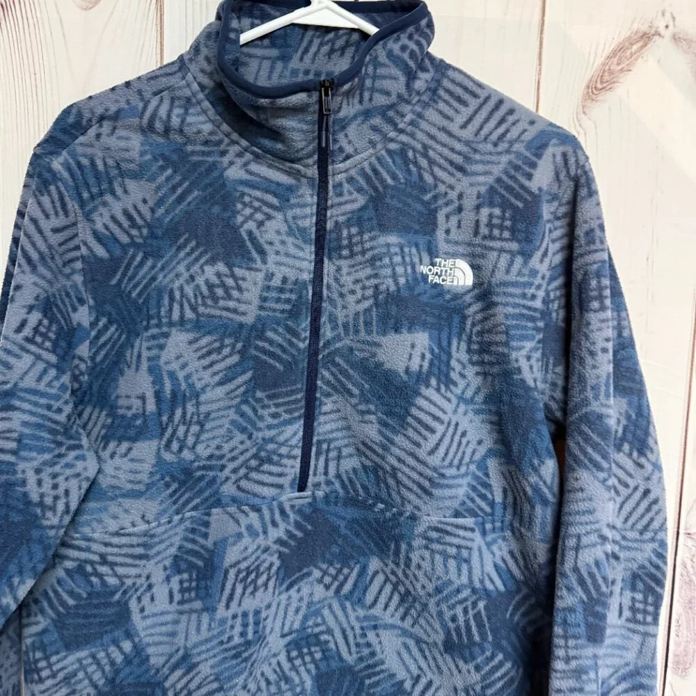 The North Face Men’s Alpine Polartec 100 1/2 Zip Large Navy EUC‎